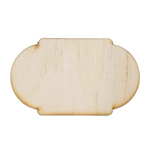 Drewniana ozdoba Tabliczka nr. 1 Decor #1