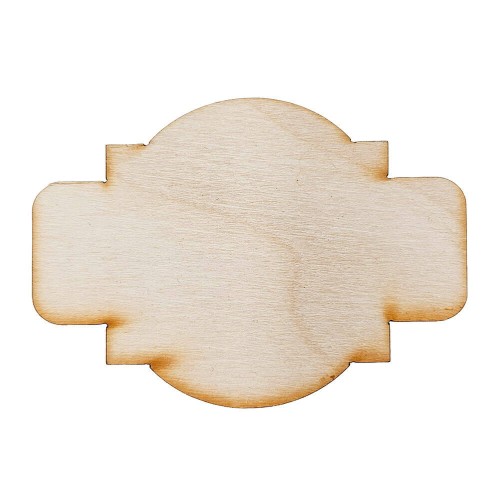 Drewniana ozdoba Tabliczka nr. 6 Decor #1