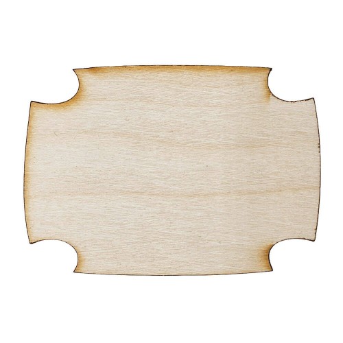 Drewniana ozdoba Tabliczka nr. 7 Decor #1