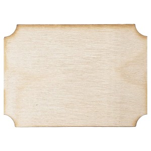 Drewniana ozdoba Tabliczka nr. 9 Decor #1