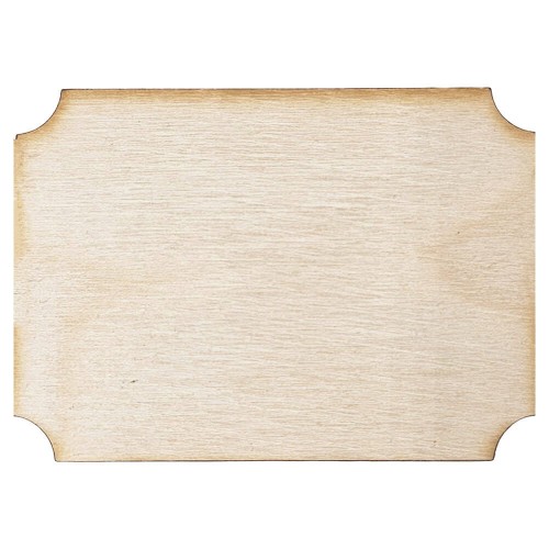 Drewniana ozdoba Tabliczka nr. 9 Decor #1