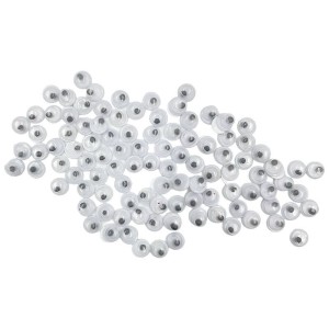 Ruchome oczka czarne 7mm - 200szt - Loveart #2
