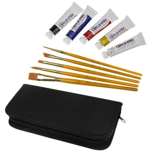 Zestaw podróżny do malowania farbami akrylowymi #2