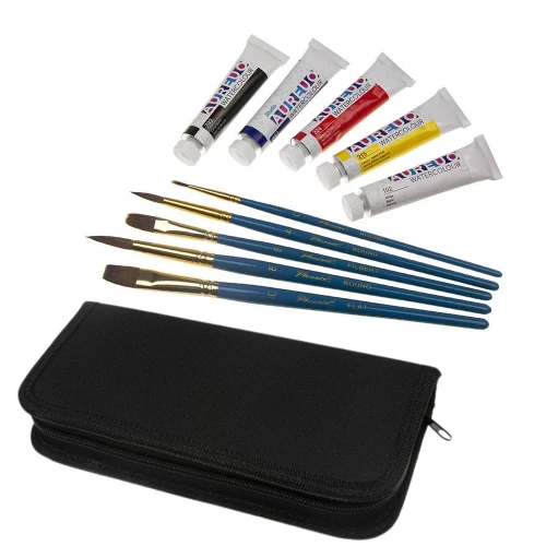 Zestaw podróżny do malowania farbami akwarelowymi #2