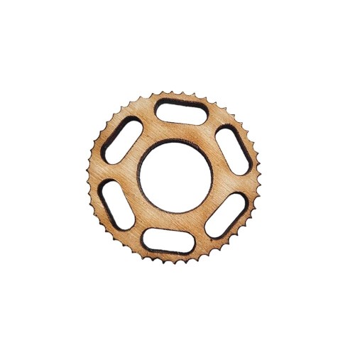 Drewniana ozdoba TRYBIK nr. 1 Decor - 10 szt. #2