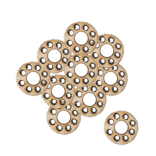 Drewniana ozdoba TRYBIK nr. 3 Decor - 10 szt. #1