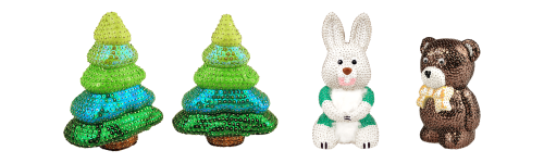 Cekiny łamane 6 mm 15 gram / 1200 szt. - C45 #2