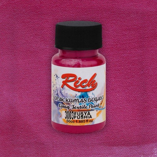 Farba akrylowa do tkanin 50ml fuksja #2