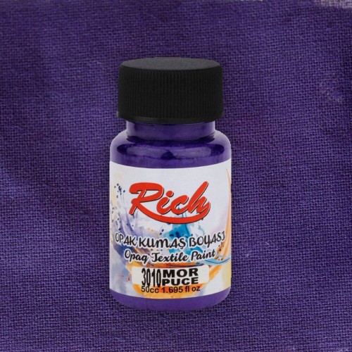 Farba akrylowa do tkanin 50ml fioletowa ciemna #2