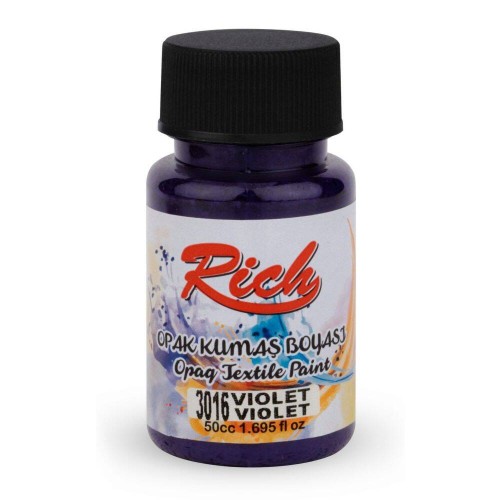 Farba akrylowa do tkanin 50ml fioletowa #1