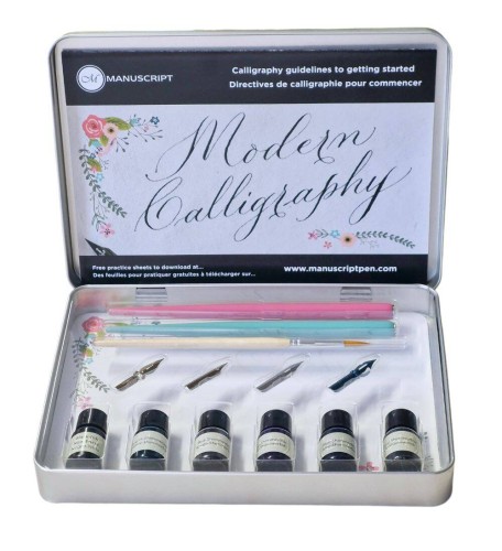 Zestaw upominkowy do kaligrafii Nowoczesna kaligrafia Manuscript #2