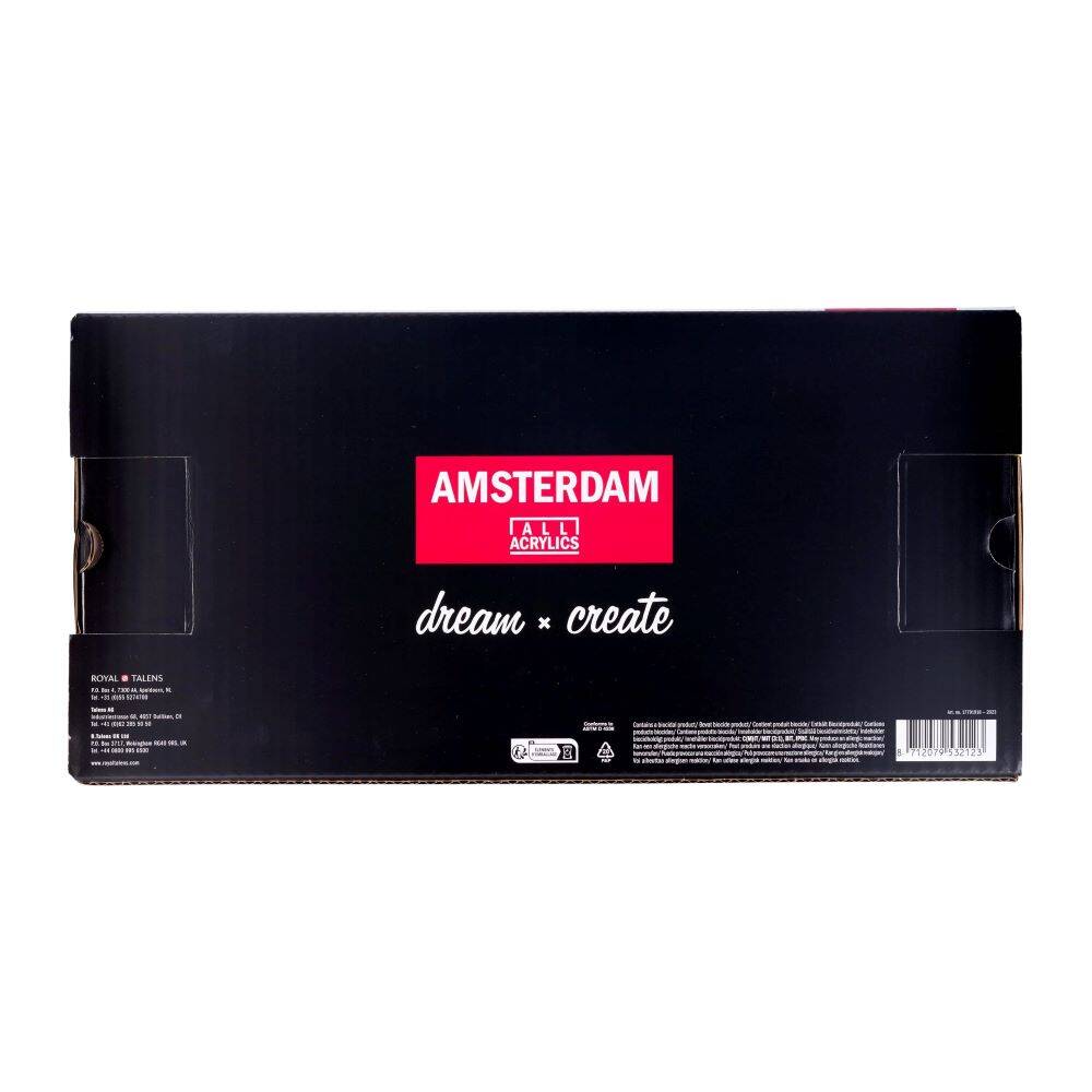 Zestaw farb akrylowych Amsterdam 18x120ml #3