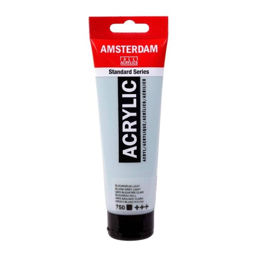 Farba akrylowa Talens Amsterdam 120ml - 750 Bluish Grey Light #1