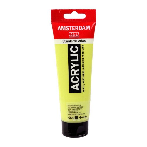 Farba akrylowa Talens Amsterdam 120ml - 664 Yellowish Green Light #1