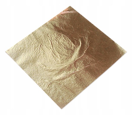 SZLAGMETAL 16x16 cm 100 szt. płatki złota 2 #1