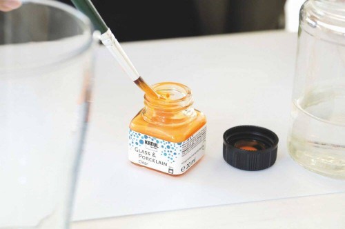 Farby do szkła i porcelany Kreul 6x20ml - Cleart Set #2