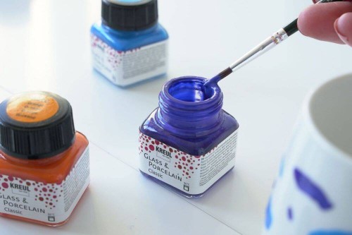 Farby do szkła i porcelany Kreul 6x20ml - Classic #2