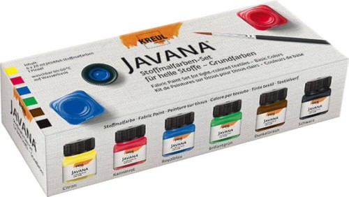 Farby do jasnych tkanin 6x20ml - Basic Set #1