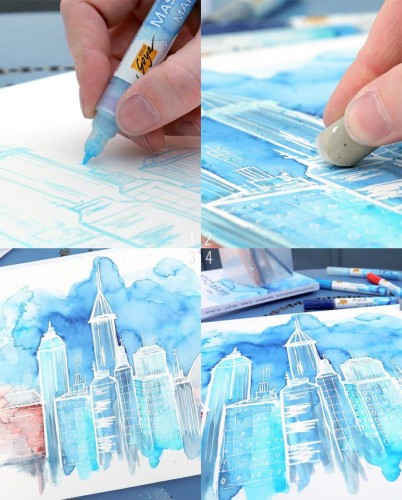 Marker maskujący na bazie wody Kreul  #2