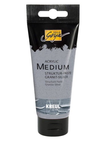 Pasta strukturalna Solo Goja 100ml Srebrna w tubce  #1