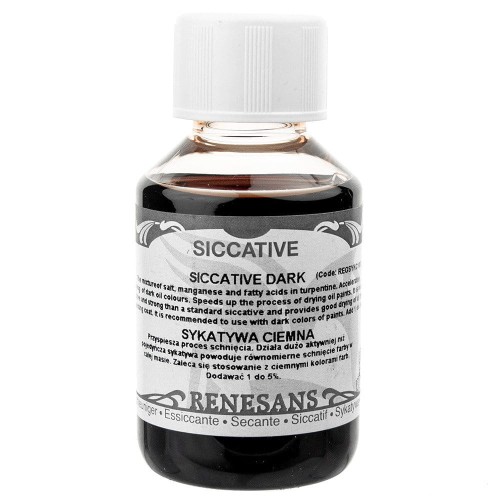 Sykatywa ciemna Renesans 100 ml farby olejne #1