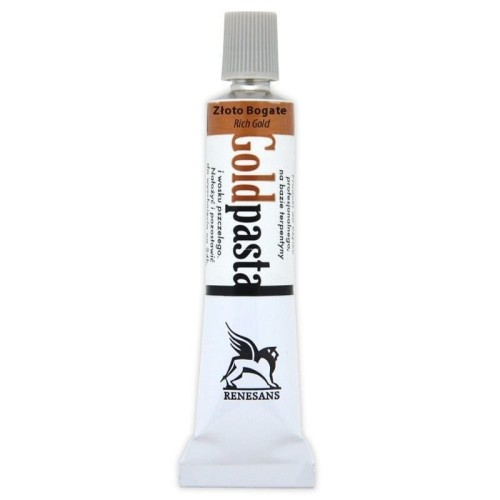 Pasta pozłotnicza - 20 ml - Renesans - złoto bogate 4 #1