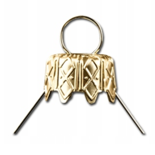 Zawieszki do bombek 10mm złote haczyki 10 sztuk #2