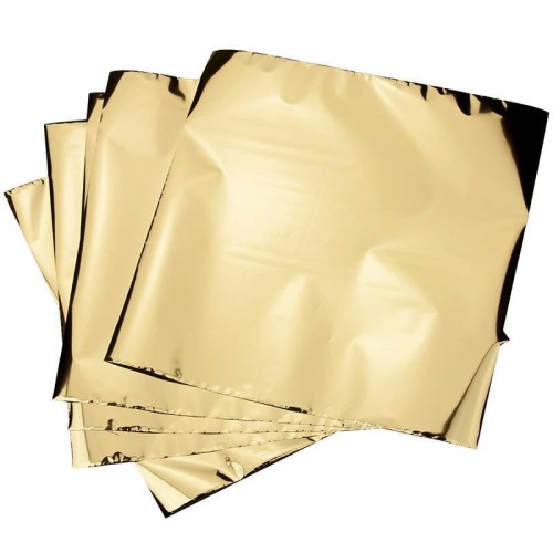 Folia do transferu Termoton Mix 3 kolorów złota, srebrna, miedziana #2