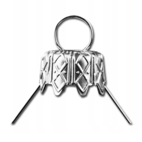 Zawieszki do bombek 10mm srebrne haczyki 10 sztuk  #2