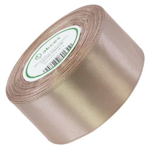 Wstążka satynowa antyczne złoto 38mm - 32mb #1