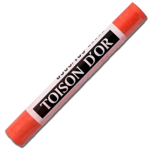 Pastel suchy Toison D'Or Koh-I-Noor, 136 vermilion red (czerwony) #1