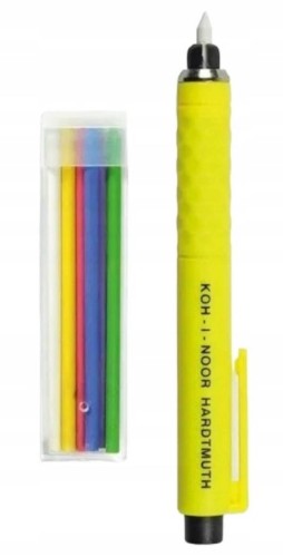 Kreda krawiecka na blistrze Koh-I-Noor Uchwyt + wkłady #1