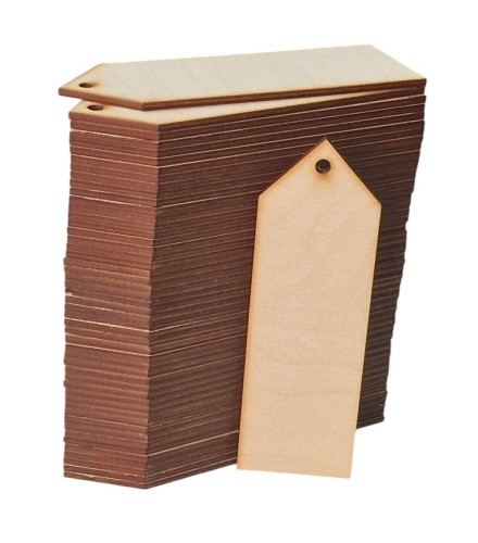 Drewniana zakładka do książki 15x5cm nr. 1 Decor - 50szt #1