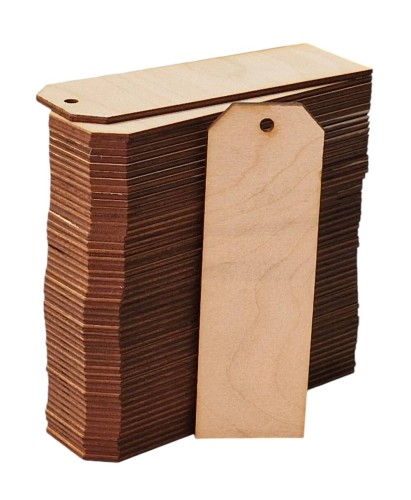 Drewniana zakładka do książki 15x5cm nr. 4 Decor - 50szt #1