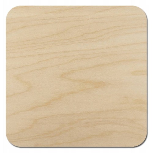Drewniana podkładka pod kubek 10x10cm - 10szt #2