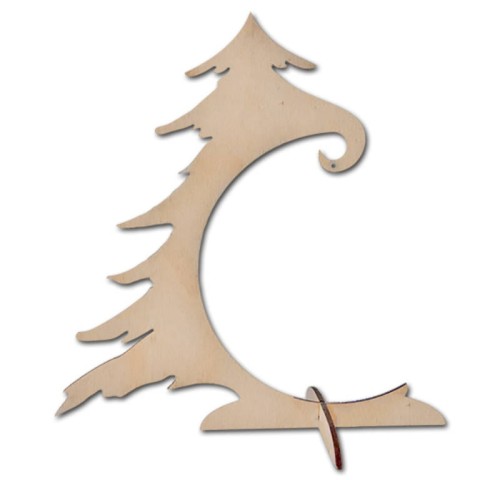 Drewniany stojak na bombkę kulę 20cm Decor #1