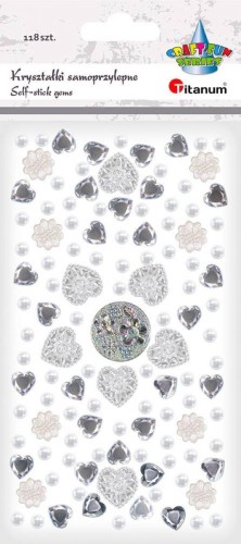 Kryształki samoprzylepne 118 sztuk #1