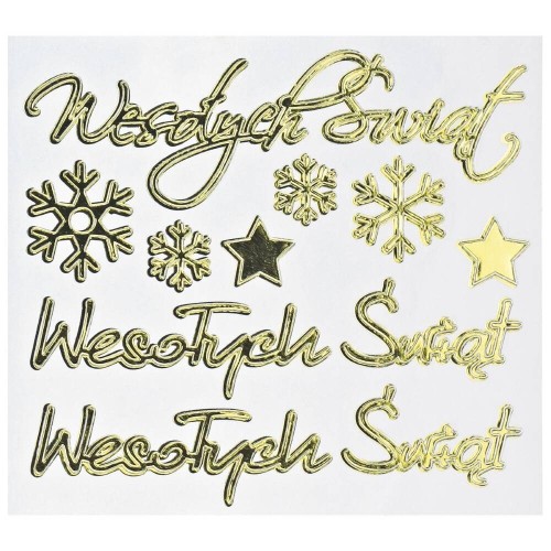 Naklejki świąteczne - Wesołych Świąt #2