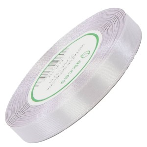 Wstążka satynowa Akces złamana biel 12 mm, 32 m kolor 112 #1