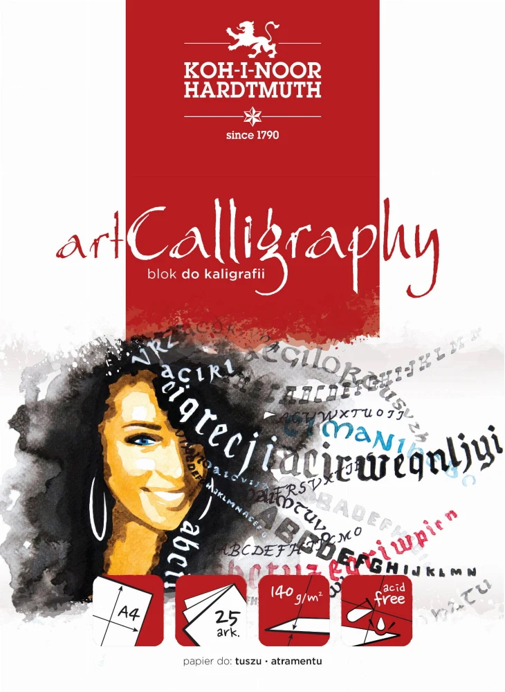 Blok do Kaligrafii Koh-I-Noor - ARTCALLIGRAPHY A4 #1