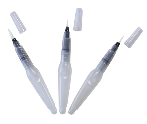 Zestaw 3 pędzli do napełnienia farbą - mały, średni, duży #1