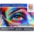 Malowanie po numerach 40x50cm Serca na piasku - Zestaw na ramie #4
