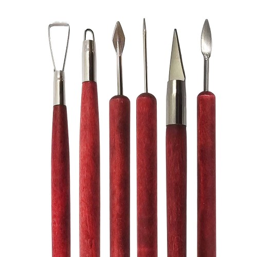 Zestaw narzędzi do modelowania gliny - 6 narzędzi  #2