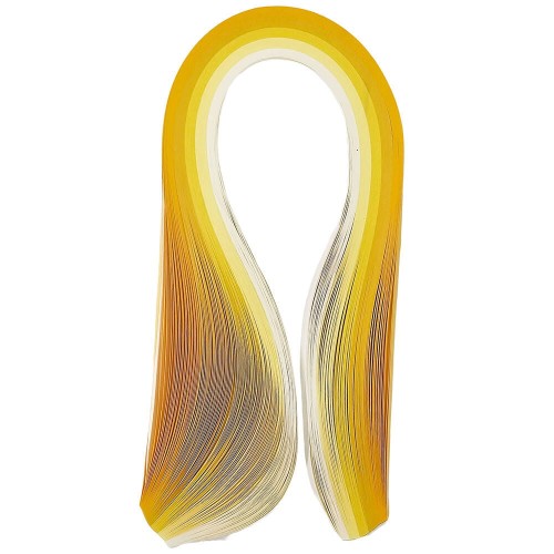 Paski do quillingu 3mm 120 szt - odcienie żółci #1
