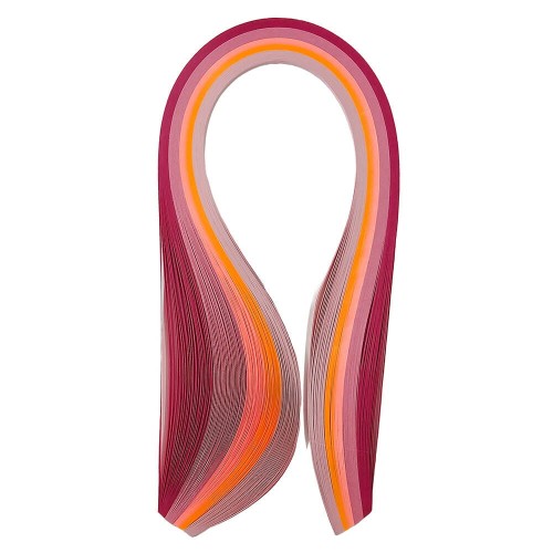 Paski do quillingu 3mm 120 szt - odcienie różu #1