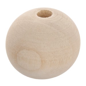 Kulki drewniane do korali, koralik 14mm - 30szt #2