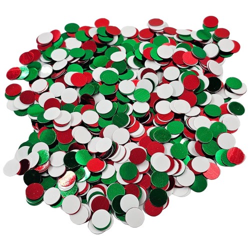 Cekiny świąteczne bez dziurek 6 mm 15g - Loveart - Boże Narodzenie #1