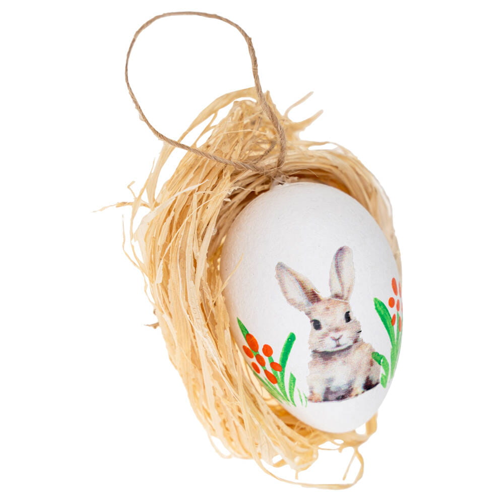 Jajka plastikowe kurze 6cm - 3szt #2