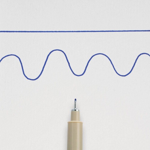 Cienkopis Pigma Micron 05 - Royal Blue 0,45mm - Sakura - niebieski #2