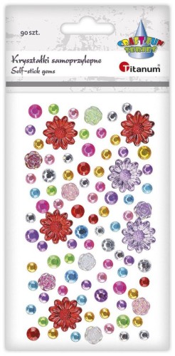Kryształki samoprzylepne mix 90szt. #1